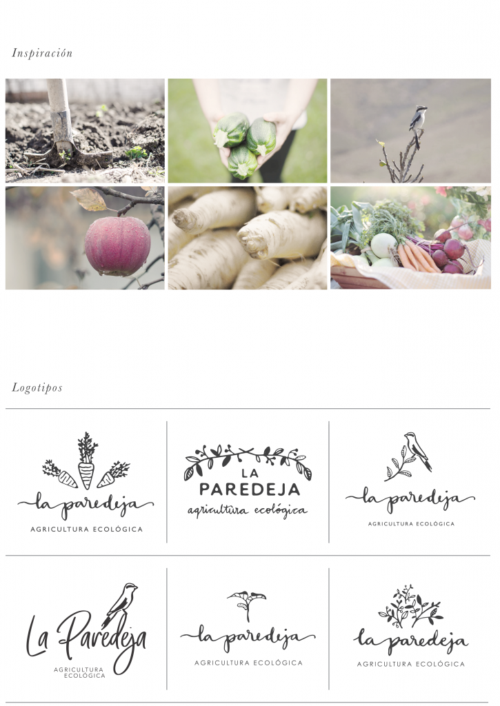 Branding Finca Ecológica La Paredeja nat de la croix